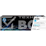Картридж лазерный HP CF541X (HP 203X) голубой для HP LaserJet M254/M280/M281 2500 страниц., фото3