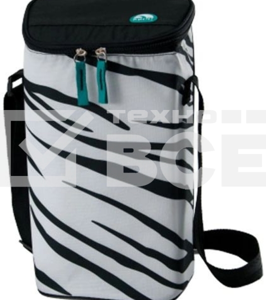 Сумка-термос Igloo 2 Bottle Wine Tote 16 2л. зебра/белый (00157757)