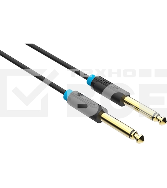 Кабель Vention аудио Jack 6,35 mm M/6.35 M - 5 м