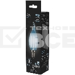 Лампа светодиодная Filament Свеча на ветру E14 9Вт 4100К GAUSS 104801209, фото6