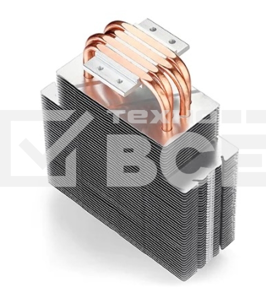 Кулер Deepcool GAMMAXX 400 BLUE BASIC серебристый 120мм алюминий+медь 1500rpm 30db 4-pin 130W 154мм