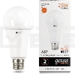 Светодиодная лампа GAUSS 73215 LED Elementary A67 25W E27 2000lm 3000K 1/10/50 0, фото2