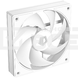 Вентилятор для корпуса ID-Cooling AF-125-W белый, 120 мм, 2000 об/мин, 29.85 дБ, 4 pin