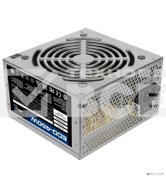 Блок питания Aerocool / Formula ECO-450W, 450Вт, 120мм, серебро