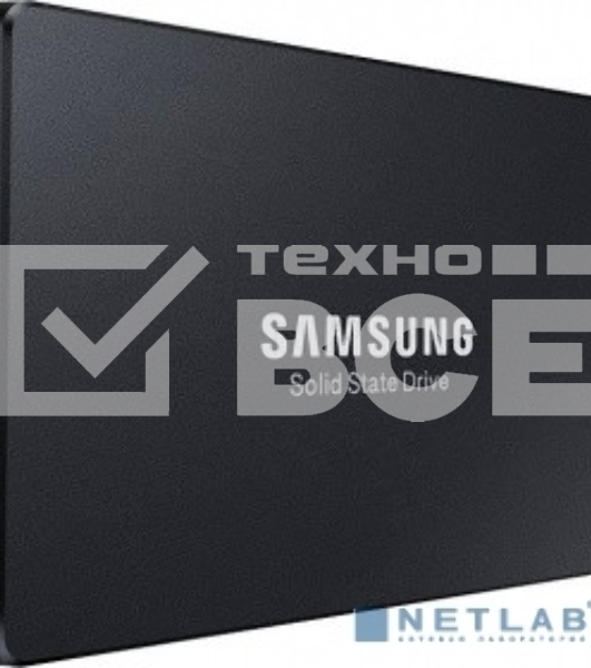 Накопитель SSD Samsung PM883, 1920GB, SATA III, R/W 550/520