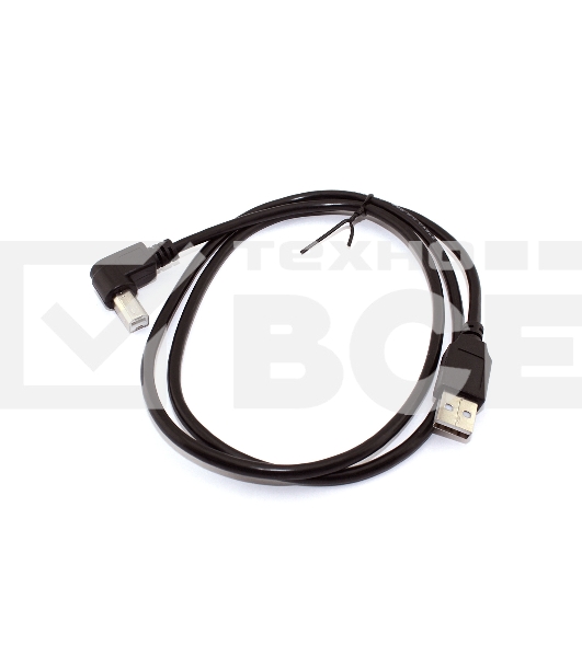Кабель USB 2.0 на USB-B угол вправо 1 м