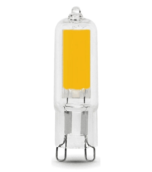 Лампа светодиодная Gauss LED G9 AC220-240V 5.5W 500lm 4100K Glass 107809205 черный