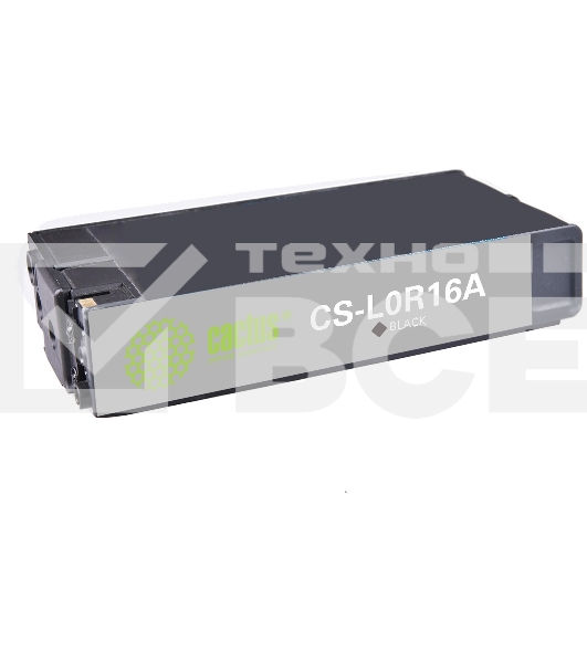 Картридж струйный Cactus CS-L0R16A (981BK) черный (465 мл) для HP PageWide Enterprise Color 556dn/556xh/Flow MFP586z