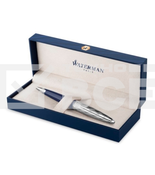 Ручка шариковая Waterman Carene L`Essence du Bleu (CW2166425) LaqBlue CT M син. черн. подар.кор.