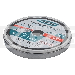 Круг отрезной по металлу Gross WA60TBF 125х1.0х22.2мм, в метал.банке, 10 шт. 743680, фото8