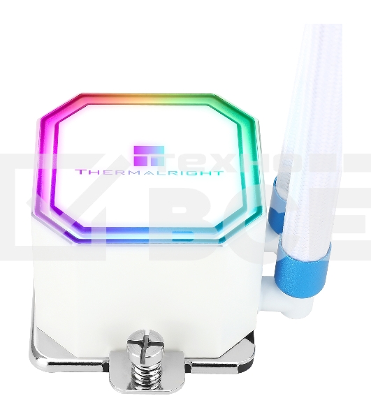 Система водяного охлаждения Thermalright Frozen Prism 360 ARGB Soc-AM5/AM4/1151/1200/2066/1700 белый 4-pin 27dB Al Ret (F-PRISM-360-WH-ARGB)