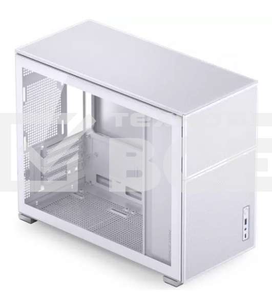 Корпус без блока питания Case JONSBO D31 MESH, Mini-Tower, TG, no fan, 1xUSB-A 3.2 + 1xUSB-C 3.2, mATX, mDTX, mITX White