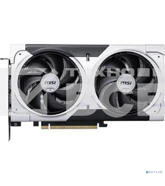 Видеокарта MSI PCI-E 5.0 RTX 5060 Ti 16G VENTUS 2X OC PLUS NVIDIA GeForce RTX 5060TI 16Gb 128bit GDDR7 2617/28000 HDMIx1 DPx3 HDCP Ret