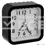 Часы-будильник Perfeo Quartz 'PF-TC-019', квадратные 10*10 см, черные, фото 1