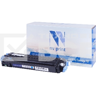 Картридж лазерный NVPrint совместимый HP Q6001A/Can707 Cyan для LJ Color CM1015MFP/1017MFP/1600/2600N (2000k)
