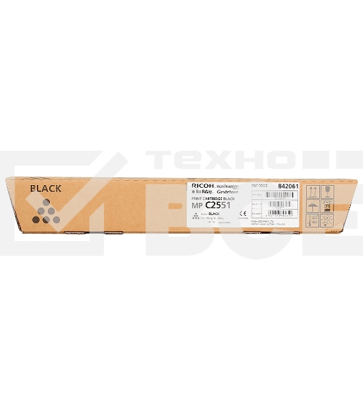 Картридж лазерный Ricoh 841587/841504/842061/842465 тип MPC2551HE черный для Aficio MP C2051/C2551, (10000стр.)