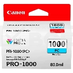 Картридж струйный Canon PFI-1000 PC фото голубой (80 мл.) для Canon IJ SFP PRO-1000 WFG, фото4
