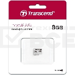 Флеш карта microSDHC 8Gb Class10 Transcend TS8GUSD300S w/o adapter, фото5