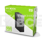 Накопитель на жестком магнитном диске WD Внешний жёсткий диск WD My Book (New) WDBBGB0060HBK-EESN 6ТБ 3,5