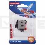 Выключатель клавишный 250V 15А (6с) ON-ON красный с подсветкой (RWB-506, SC-767) Rexant (в упак. 1шт.), фото 1