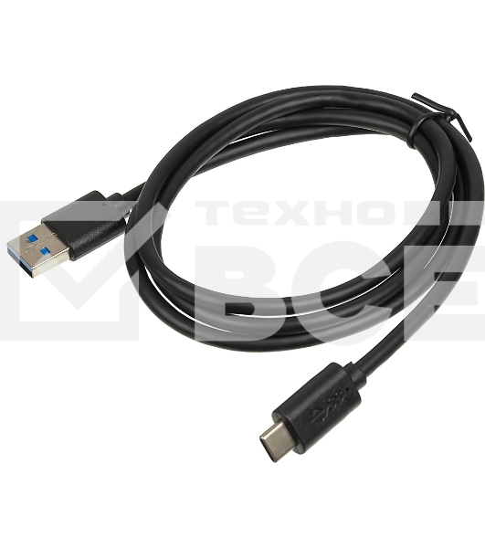 Кабель Buro BHP USB-TPC-1 USB 3.0 A(m) USB Type-C (m) 1м черный