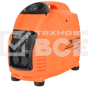 Электрогенератор бензиновый инверторный Patriot 3000il, 3.5 кВт, 63 дБ, 31.5 кг