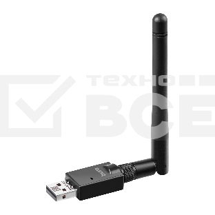 Адаптер USB Buro BU-BT50C Bluetooth 5.0+EDR class 1 100м черный
