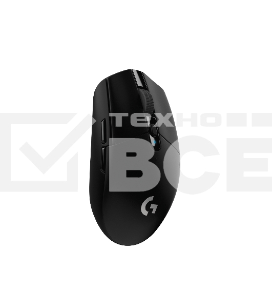 Мышь беспроводная Logitech G305 Lightspeed черный, 12000 dpi, радиоканал, USB, кнопки - 6