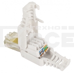 Полевой коннектор RJ-45 8P8C, неэкранированный, категории 5E, фото 1