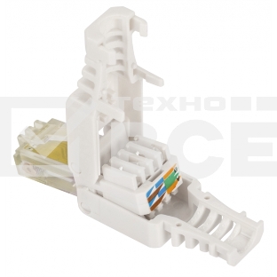 Полевой коннектор RJ-45 8P8C, неэкранированный, категории 5E