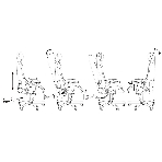 Кресло игровое Knight T1 молочный экомех с подголов. крестовина металл, фото4