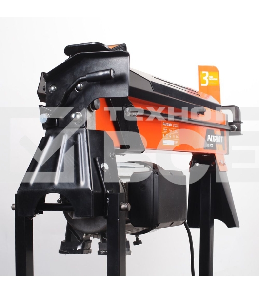 Дровокол электрический PATRIOT CE 5322, 2.2кВт, 5тонн, длина макс 52 см, диаметр макс 25см, в комплекте станина, вес 45 кг
