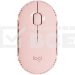 Мышь беспроводная Logitech Pebble M350 розовый, 1000 dpi, радиоканал, Bluetooth, USB, кнопки - 3, фото13