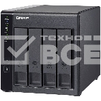 Полка расширения сетевого хранилища без дисков channel QNAP DAS TR-004 4 Bay 2.5/3.5 SATA Type-C USB 3.1 Gen 1 (5 Gb/s) Direct Attached Storage with Hardware RAID, фото 1