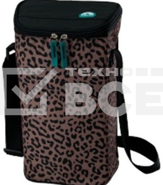 Сумка-термос Igloo 2 Bottle Wine Tote 16 2л. леопард/коричневый (00157759)