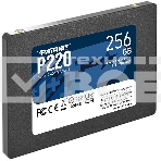 Накопитель SSD Patriot P220, 256GB, SATA-III, 2.5
