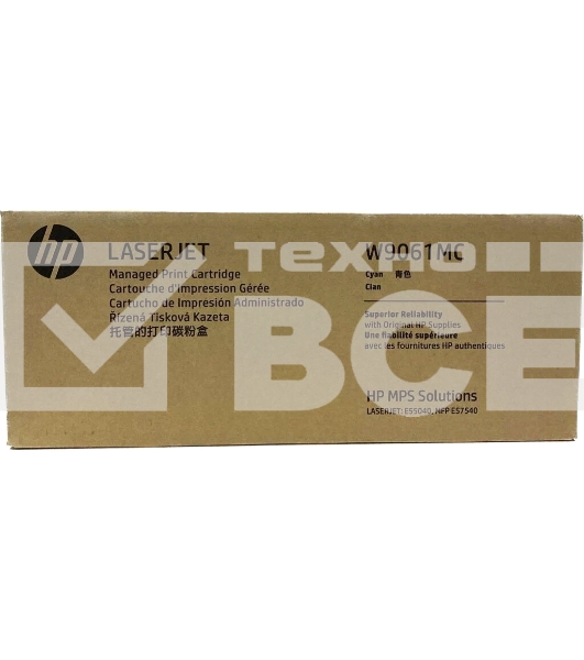 Картридж лазерный HP Голубой Managed LJ Toner Cartridge