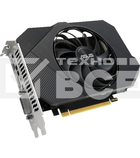 Видеокарта Asus PH-RTX3050-8G-V2  PCI-E 4.0 128 GDDR6 1777/14000 1xDVI-D 1xHDMI 1xDP HDCP Ret