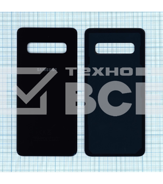Задняя крышка для Samsung G973 Galaxy S10 черный