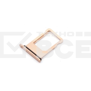 Лоток для SIM-карты Apple IPhone 8 Plus розовое золото