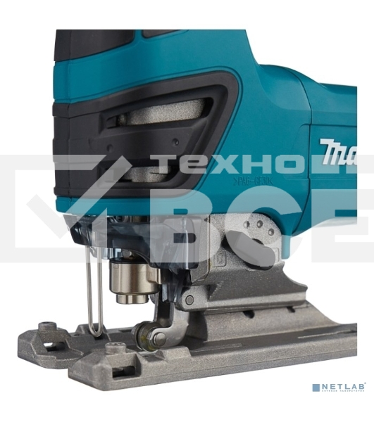 Лобзик Makita 4350FCT Лобзик,в\рук,{720Вт,800-2800об\м,ход-26мм,рез-135мм,2.5кг,чем,подсветка,маятн}