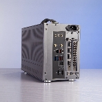 Компьютерный корпус без блока питания PCCooler I100 PRO MESH GY, Mesh Compact, серый, SPCC, no fans ITX 60/300/SFX PSU support; 1x2.5', 1x3.5', 2xPCI 1xUSB-C 3.1 308x128x190mm, фото16