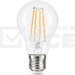 Лампа Gauss Filament А60 12W 1250lm 4100К Е27 LED 1/10/40, фото12