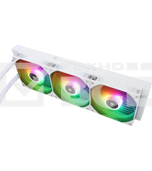 Система водяного охлаждения Thermalright Frozen Prism 360 ARGB Soc-AM5/AM4/1151/1200/2066/1700 белый 4-pin 27dB Al Ret (F-PRISM-360-WH-ARGB)
