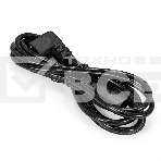 Кабель питания ExeGate Power EC-3P (C13 угловой->C14, VDE-250V-3*1.0mm2, медь, черный, 16A, 3м), фото2