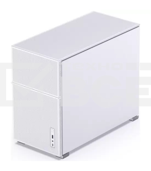 Корпус без блока питания Case JONSBO D31 MESH, Mini-Tower, TG, no fan, 1xUSB-A 3.2 + 1xUSB-C 3.2, mATX, mDTX, mITX White