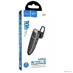 Беспроводная моно-гарнитура Hoco E60 черный, вкладыш с заушником, Bluetooth, до 10 ч, фото4