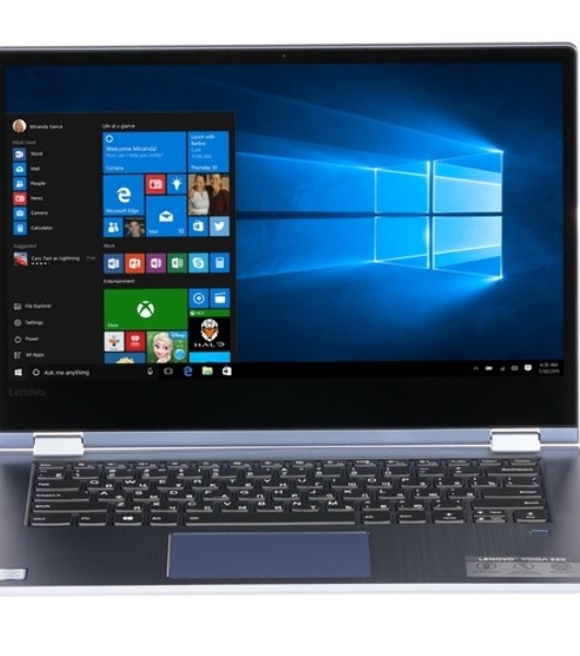 Клавиатура для ноутбука Lenovo Yoga 530-14IKB серебристая с подсветкой