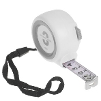 Рулетка Deli Home Series White H8103A 3м х 19мм, клипса, шнурок, эксклюзивный дизайн, фото3
