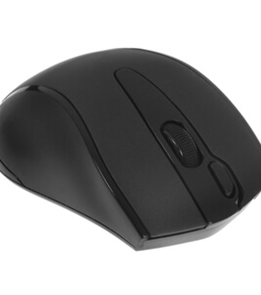Мышь беспроводная A4Tech G9-500FS черный, 1200 dpi, радиоканал, USB, кнопки - 4
